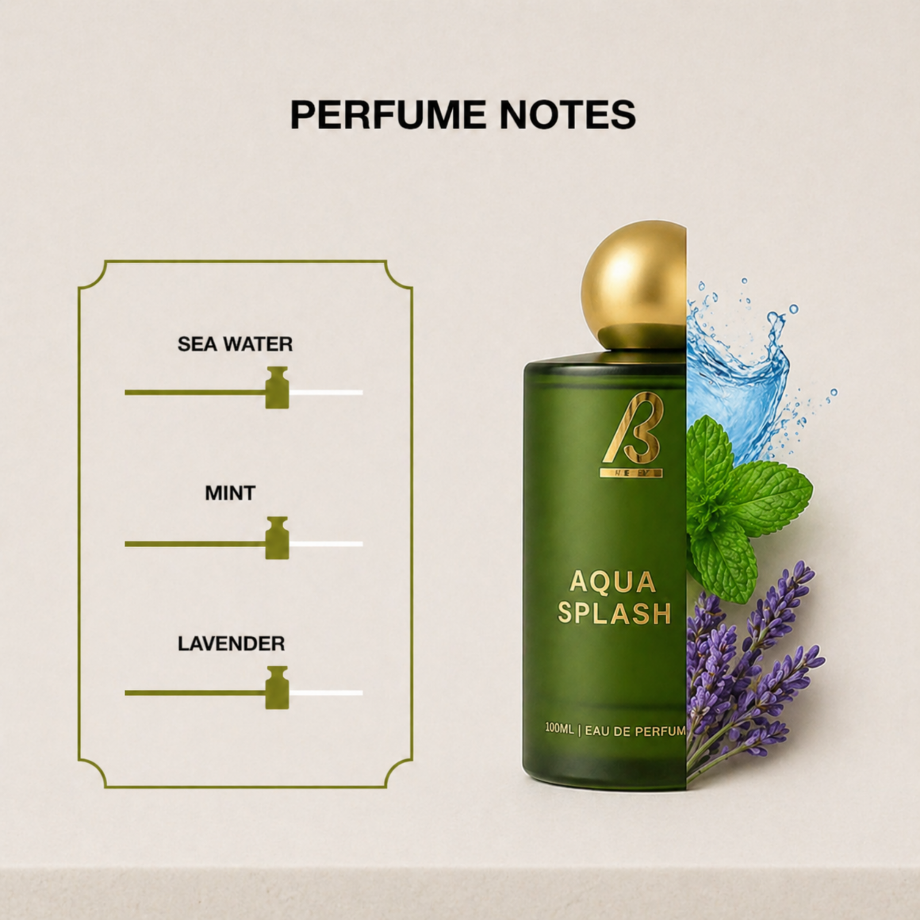 Aqua Splash Perfume For Unisex - 100ML