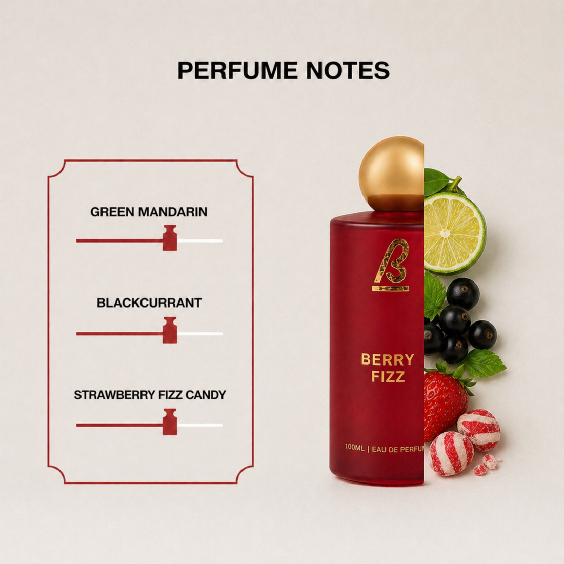 Berry Fizz Perfume For Unisex - 20ML